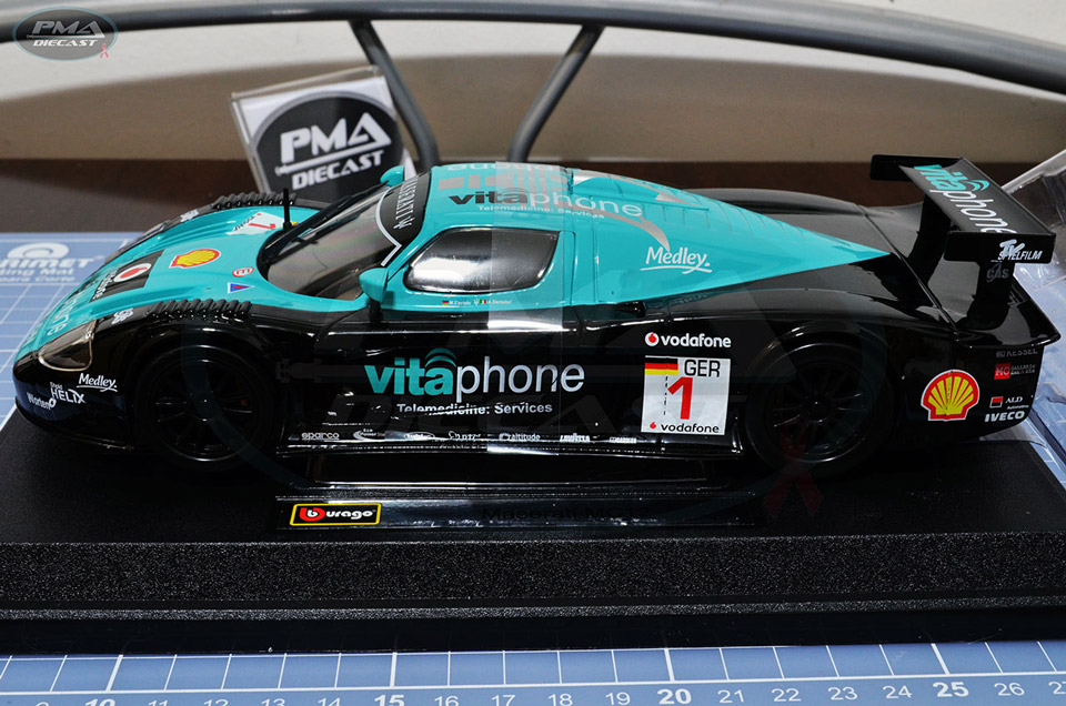 ANDREA BERTOLINI, MICHAEL BARTELS 2006 VITAPHONE RACING TEAM MASERATI MC12 1:24